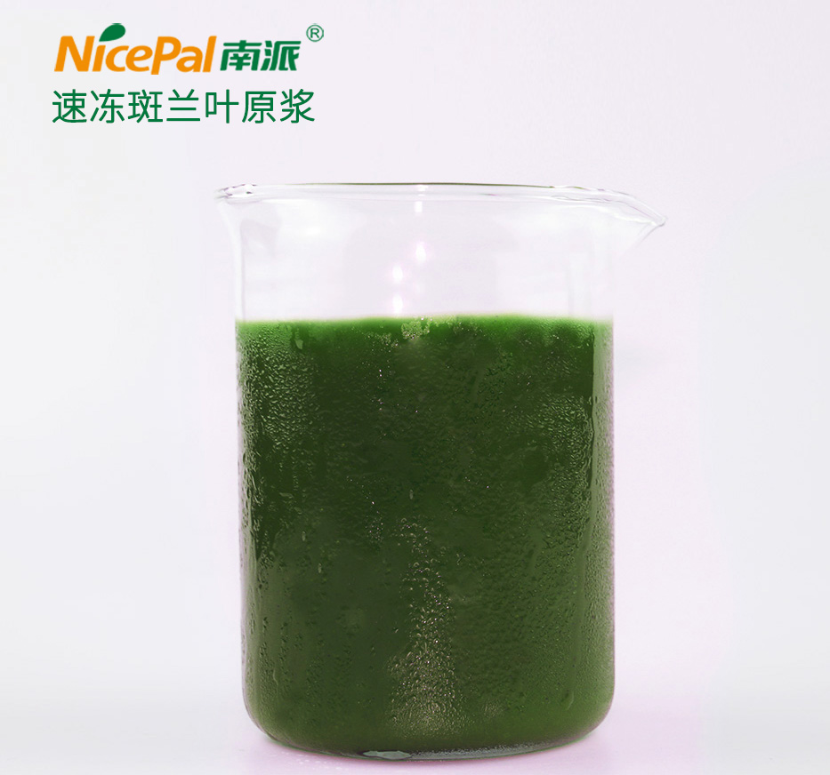 NFC Frozen Pandan Leaf Pulp