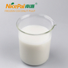 Factory bulk supplybest price quick frozen coconut milk, frozen coconut pulp no additives