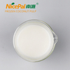 Factory bulk supplybest price quick frozen coconut milk, frozen coconut pulp no additives