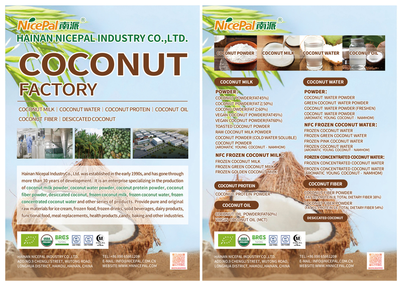 Coconut Product List 2024