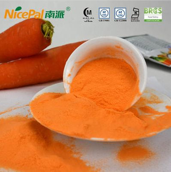 Eating more carrot powder is good for cardiovascular and eyes